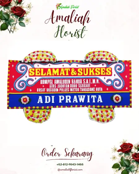 Papan Bunga Ucapan Selamat Kreo
