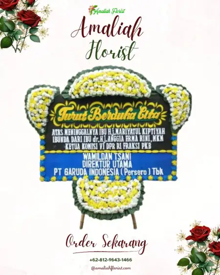 Papan Bunga Duka Kreo